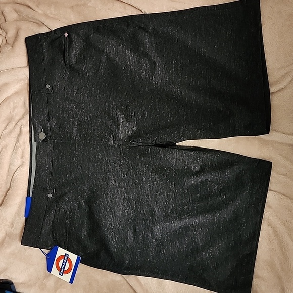 38W Jermyn & Bond Dark Grey Shorts - Picture 2 of 3